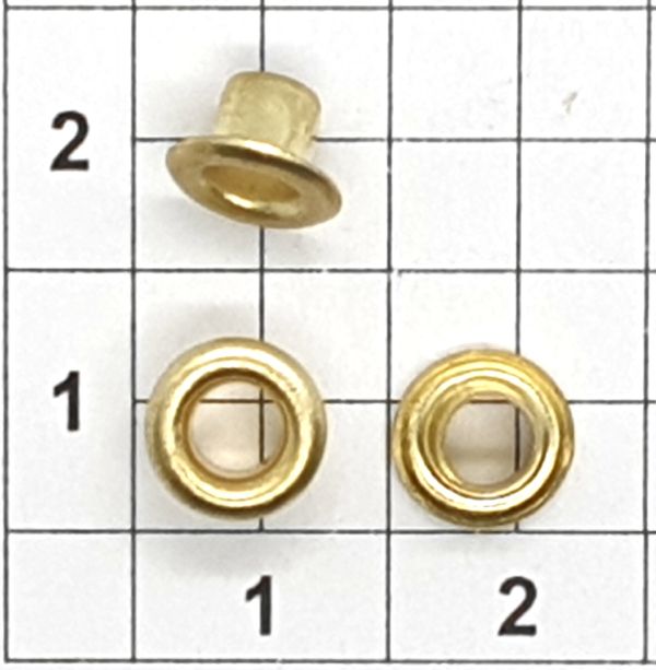 Блочка 3.5 мм золото