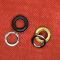 Люверс 8 мм черный нержавеющий FS