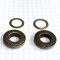 Люверс 10 мм антик с рисунком